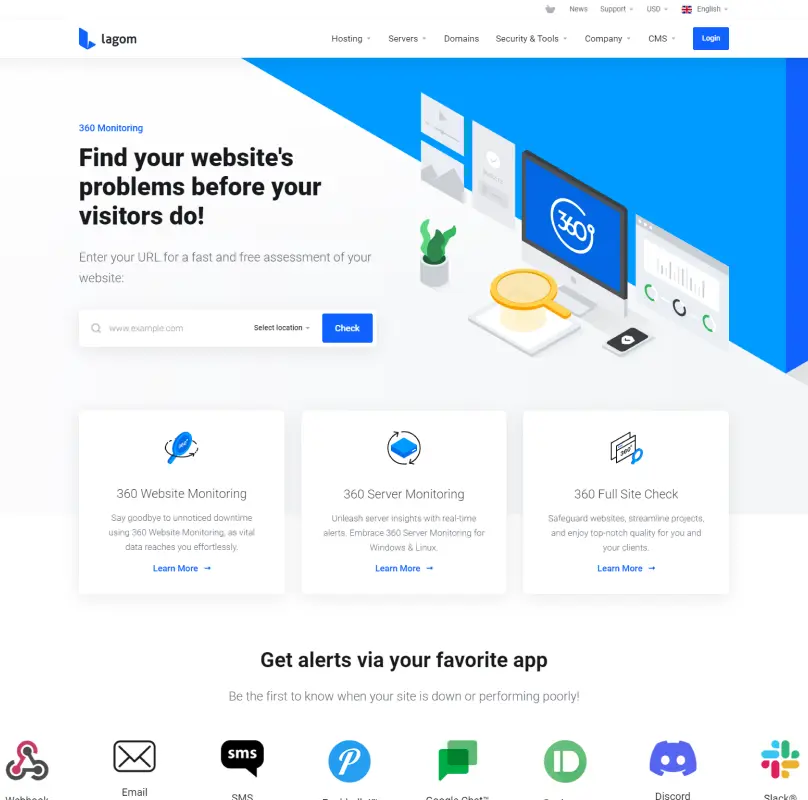 مانیتورینگ وبسایت